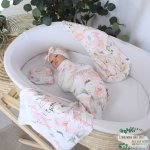 Wrap Set Swaddle Set Woodland Soft Rose