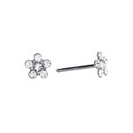 Stainless Steeldaisy Sensitive Assorted - April Crystal