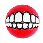 Rogz Grinz Dog Treat Ball - Red