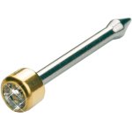 Blomdahl Cassette Golden Titanium Crystal MINI Bezel Single