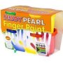 Pearl Finger Paint Set 4 X 100ML - Primary Colours