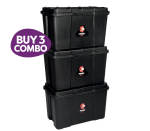 Pride Storage Box 65LT 3PCE Set