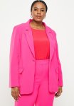 Plus Tailored Blazer - Pink