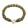 Vintage Bronze Dragon Head Bracelet For Fashionable And Stylish Individuals