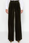 Limited Edition Velvet Trousers - Khaki