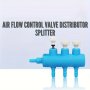 1PC Oxygen Pump Aquarium Equipment Fish Tank Oxygen Pump Splitter With Valve Easy To Adjust 3/4/6/8 Heads Air Separator Multi-head Fish Tank Air Separator