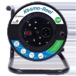Kosmo Extension Reel Plastic 20M 1.5MM Blk