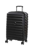 DELSEY Shadow 5.0 82CM 4DW Trolley Case Black