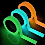 Premium Glow-in-the-dark Pvc Tape - Ultra-bright Rechargeable And Long-lasting Fluorescent Green Adhesive Tape For Halloween Dec