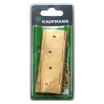 Butt Hinge Brass 100MM Brass Pin Pair