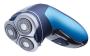 Lucky Shaver 3 Head Rechargeable Plastic Blue 3W "define
