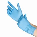 Gloves Nitrile Pf 100 S Med Blue