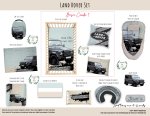 Cot Duvet Bedding Land Rover Set