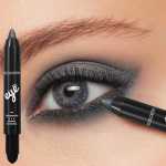 6 Colors Eyeshadow Pencil Stick Waterproof Pearly Shimmer Glitter Eyeshadow Eyeliner Pen Long Lasting Eye Makeup Tool For Music