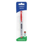 Marlin Liqui-liners Roller Ball Pens 0.7MM 1’S Red X 12