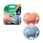 Tommee Tippee Cherry Latex Soother 6-18M 2PK