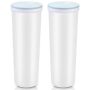 2 Pcs 2L Tall Clear Spaghetti Pasta Storage Container With Adjustable Lid M