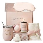 Relaxation Spa Gift Set - 9 Pieces Self Care Package For Women