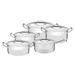 Tramontina Professional 10PC Stainless Steel Cookware Set