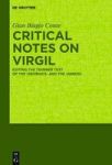 Critical Notes On Virgil - Editing The Teubner Text Of The Georgics And The Aeneid Hardcover