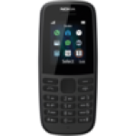 Nokia 105 Ae Black Dual Sim Cellphone 4MB