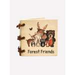 Forest Friends Wooden Book