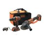 Black & Decker 18V Hammer DRILL+18V GRINDER+2X2AH+M.SB BCKSB03-QW