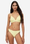 High-leg Bikini Bottoms - Yellow