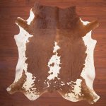 As Grade Nguni Hide 190 Brown white XXL - Extra Extra Large Brown white Panelled