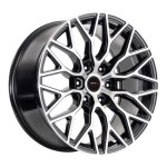 17" A-line Scar 5 120 Black Machine Face Alloy Wheels - Autostyle Motorsport South Africa