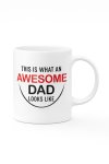 Happy Fathers Day Printed Coffee Mug 325ML