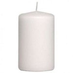 Pillar Candle: Height 15CM Diameter 7CM 50HR Burn Time Nero