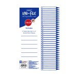 Marlin File Dividers Indexes Polyprop: 1 To 31 - Pack Of 10