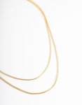 Waterproof Gold Plated Stainless Steel Cubic Zirconia MINI Pav Letter A Necklace