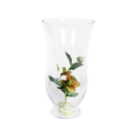 Footed Hurricane Vase 30CM H X 15CM W