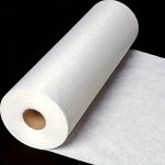 1 Roll Lightweight White Fusible Interfacing Iron-on Polyester Interlining For Sewing And Crafts Suitable For Apparel Bags & Hom