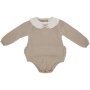 Made 4 Baby Girls Stone Knitted Romper Newborn