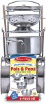 Boy And Girl Let's Play House Pots And Pans Set