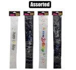 Party Sash Hbd Print Asstd