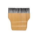 Wood Flat Brush Nylon Bristle