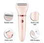 Vgr 3 In 1 Professional Electric Lady Shaver Trimmer Grooming Set & Key Ring