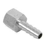 AirCraft Connector Hosetail 1 4"F X 8MM 2PK