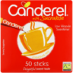 Canderel Sucralose Low Kilojoule Sweetener Sticks 50 Pack