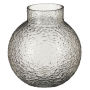 Kea Glass Vase Grey 15.5 X 15CM