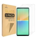 Sony Xperia 10 V Premium Tempered Glass Screen Protector 3PK