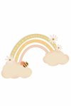 Rainbow Clouds 2 Canvas Print - 600MM X 600MM