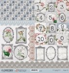 Scrapbook Page Mademoiselle Vintage Single Sided