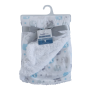 Mink Sherpa Blanket - Blue