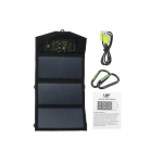 Ashcomonline 5V 21W Waterproof Solar Panel With Folding Bag Solar Panel