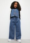 PoP Candy Denim Top & Bottom Set-blue